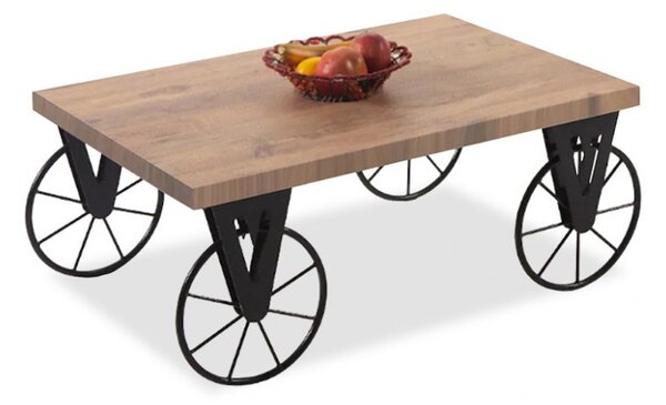 Масичка за кафе Bike Кафява 85x55x41 см