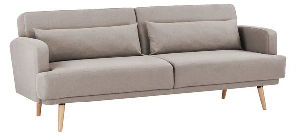 Триместен разтегателен диван atmosphera Jack, 214х86х83 cm, Бежов