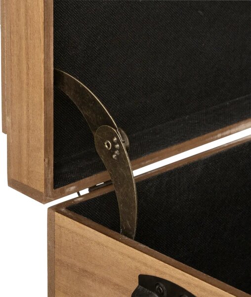 Сет кутии за съхранение atmosphera Artys, 3бр, L.47/53/60 cm, MDF