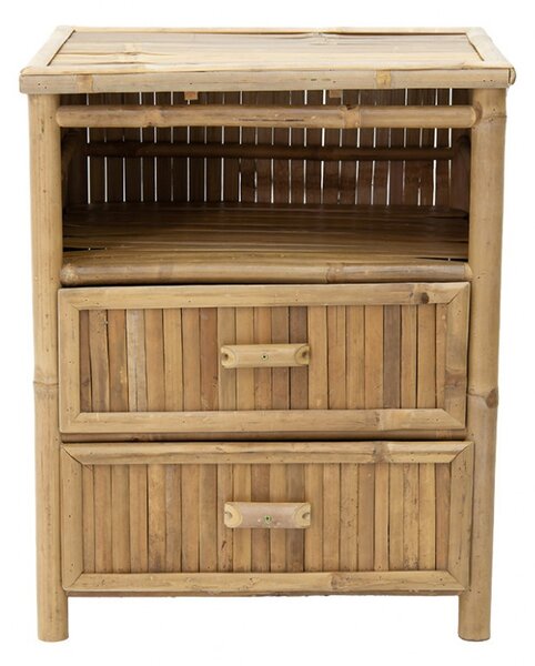 Нощно шкафче Ofra Bamboo 56x46x69 см