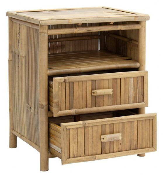 Нощно шкафче Ofra Bamboo 56x46x69 см