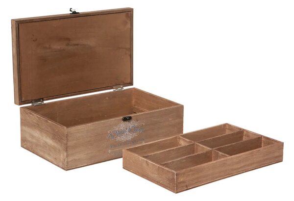 Кутия за съхранение atmosphera Oria, 30cm, MDF