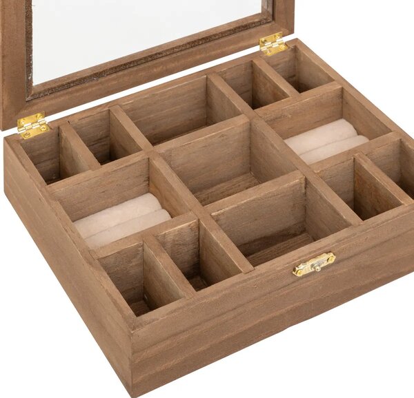 Кутия за съхранениена бижута atmosphera The Floral Collection, MDF