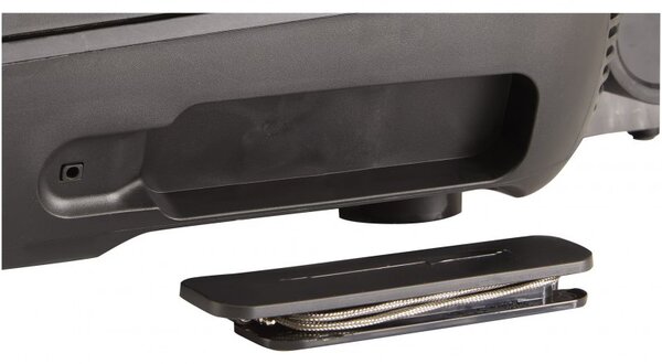 Електрическа скара Ninja Foodi MAX PRO AG651EU, 2460W, 3.8Л, Функция грил и еър фрайър, Cyclonic Air, Smart Cook, Черен/инокс