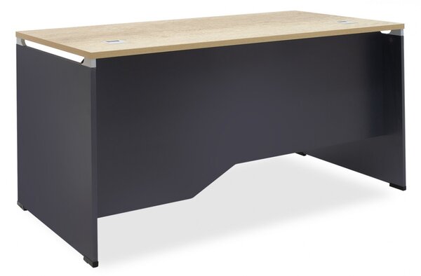 Бюро Lotus Oak, Антрацит 150x80x75 см