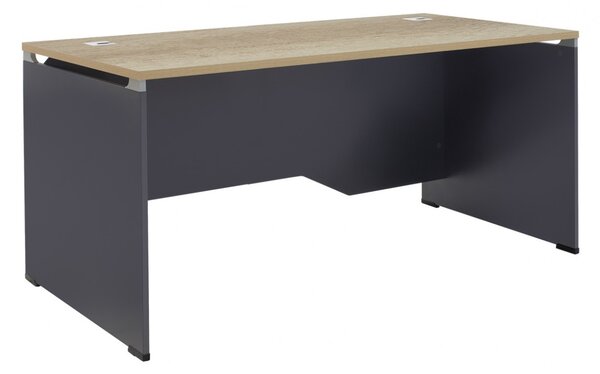 Бюро Lotus Oak, Антрацит 186x83x7 см