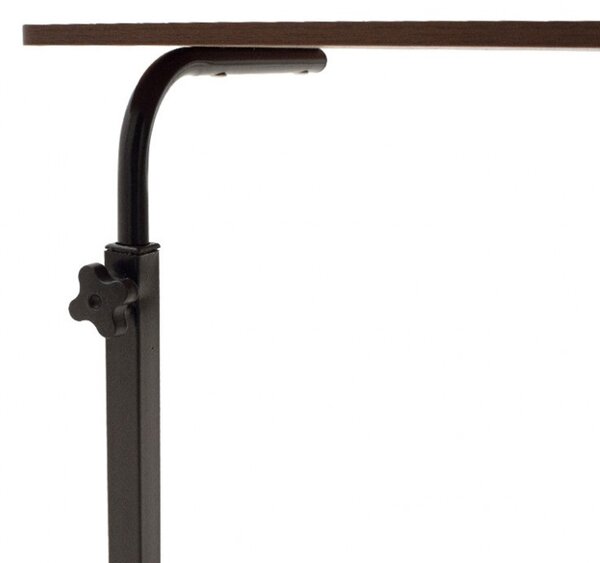 Бюро Piper Dark Oak - Черно 60x40x69-90 см