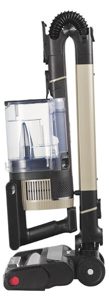 Вертикална прахосмукачка Shark Stratos True Pet Flexology IZ400EUT, 309W, 0.7L, Автономия 60 мин, Clean Sense IQ, Pet Pro, LED, Powerfins, Тъмносив/шампанско