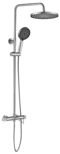 Комплект за душ Rea Lungo Stripe Brush Nickel