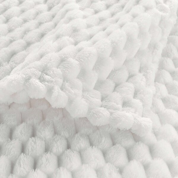 Кремаво одеяло от микрофланела 125x150 cm Mini Frosty – douceur d'intérieur