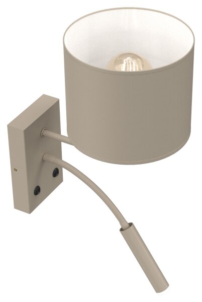 Стенно осветително тяло ARDEN 1xE27/15W/230V + 1xG9/8W бежово