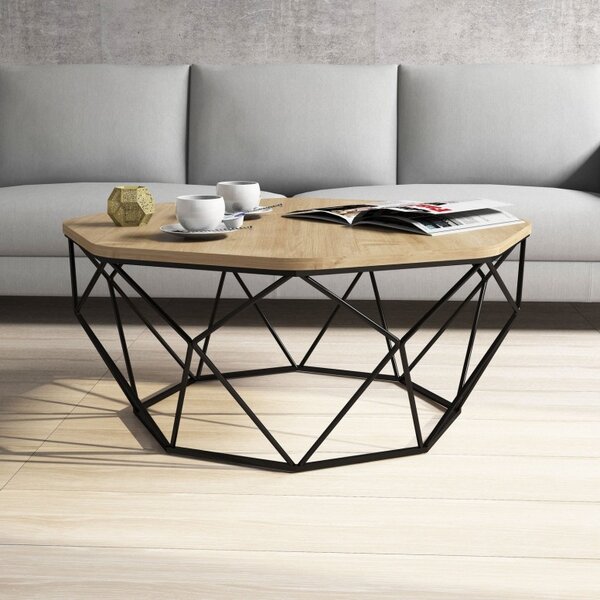 Масичка за кафе Diamond Oak