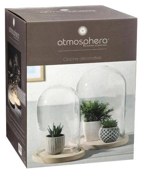Ваза atmosphera Cloche, 29.5 cm