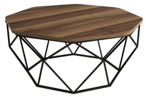 Масичка за кафе Diamond Walnut