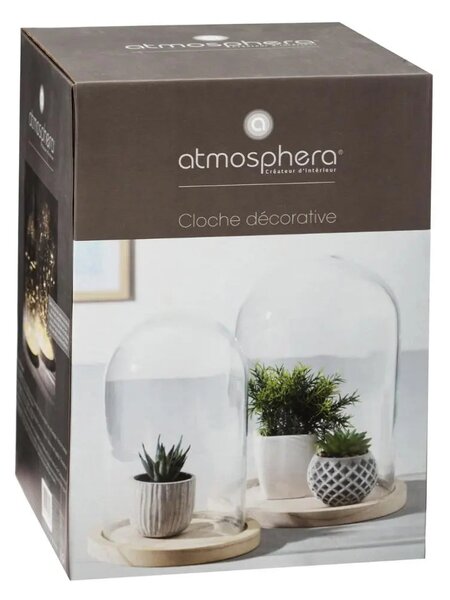 Ваза atmosphera Cloche, 26 cm