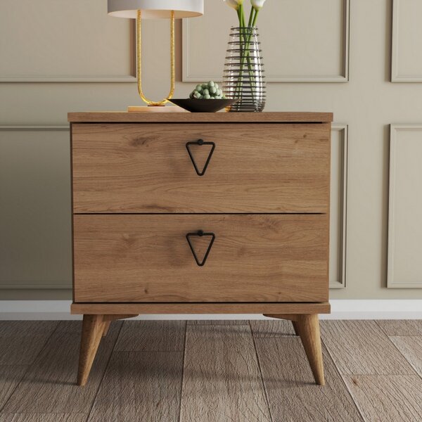Нощно шкафче Versa-Ce Oak