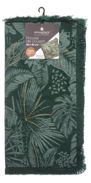 Декоративна калъфка за възглавница atmosphera Jungle, 40x40 cm