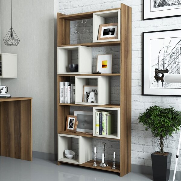 Библиотека Box Орех-Крем