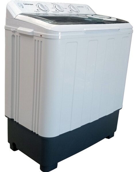 Пералня Lamarque SAWM-7585GR, 360W, 7 Kg, Таймер, Тиха работа, Сив/бял