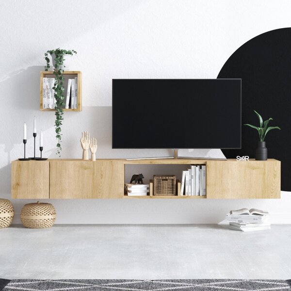 Комплект ТВ шкаф Avior Sapphire Oak