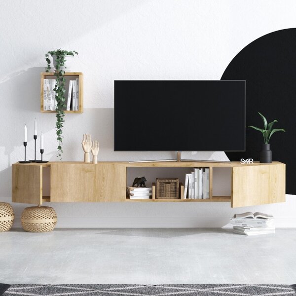 Комплект ТВ шкаф Avior Sapphire Oak
