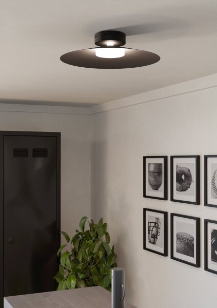 Eglo 902182 - LED RGBW димируема таванна лампа CONOMAVILLA-Z LED/15,5W/230V черна