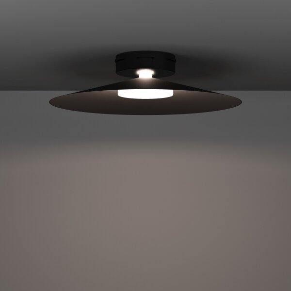Eglo 902182 - LED RGBW димируема таванна лампа CONOMAVILLA-Z LED/15,5W/230V черна