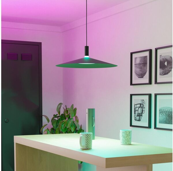 Eglo 902183 - LED RGBW димируем полилей на кабел CONOMAVILLA-Z LED/15,5W/230V черен