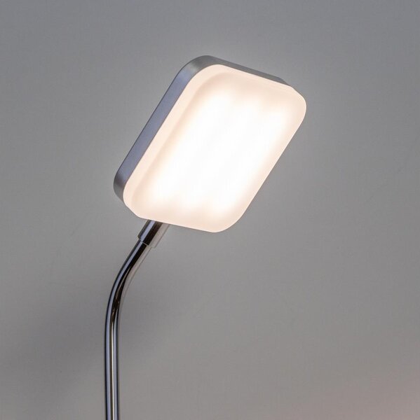 LED стенна лампа за контакт LED/3,2W/230V лъскав хром