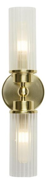 Searchlight 29982SB - Настенно осветително тяло IMPERIAL 2xG9/33W/230V месинг