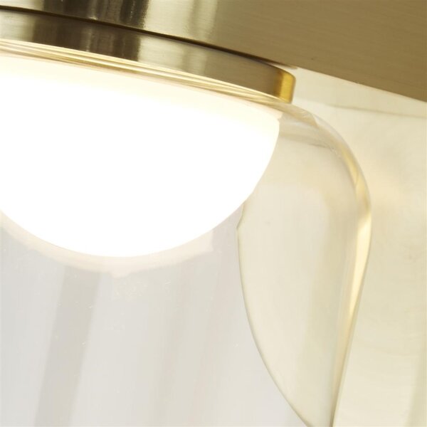 Searchlight 23083-1SB - LED стенен осветител за баня HIGHBALL LED/6W/230V