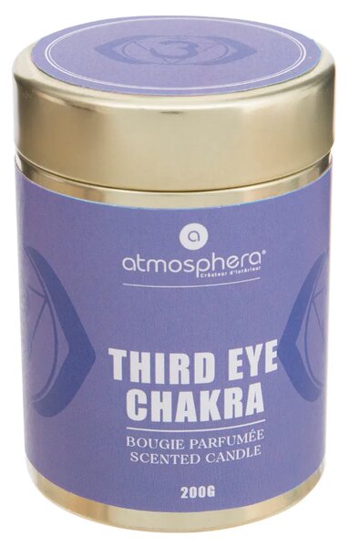Ароматна свещ atmosphera Chakra, 200g - Third eye