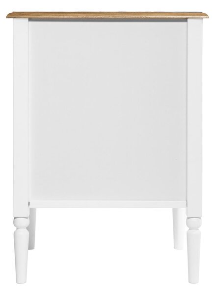 Нощно шкафче atmosphera Solen, 61 cm, Бял