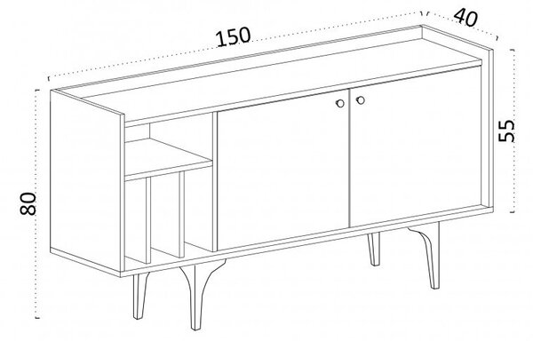 Конзола Canopus Sapphire Oak