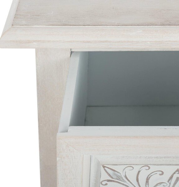 Скрин atmosphera Hina, 3 чекмеджета, MDF, Бял