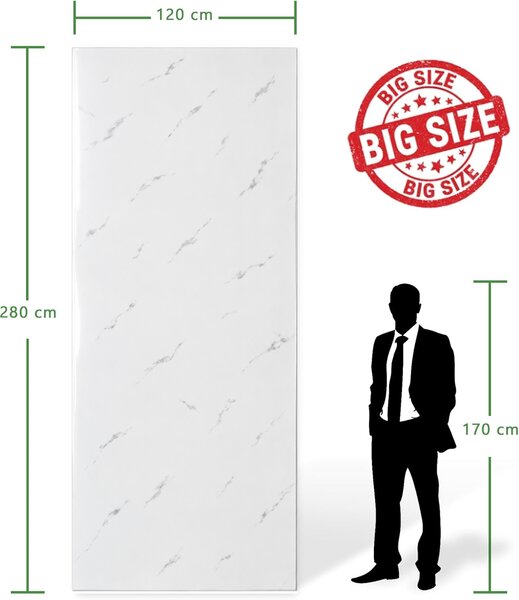 Самозалепващ панел Валео 120x280 cm