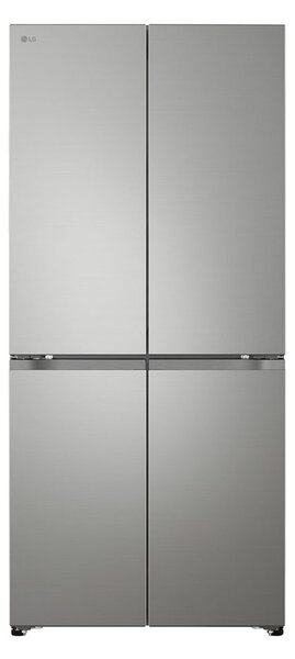 Хладилник с фризер LG GMBS30SEPY, клас E, 580 л. общ обем, свободностоящ, 329 kWh/годишно, DoorCooling+, ThinQ, сребрист