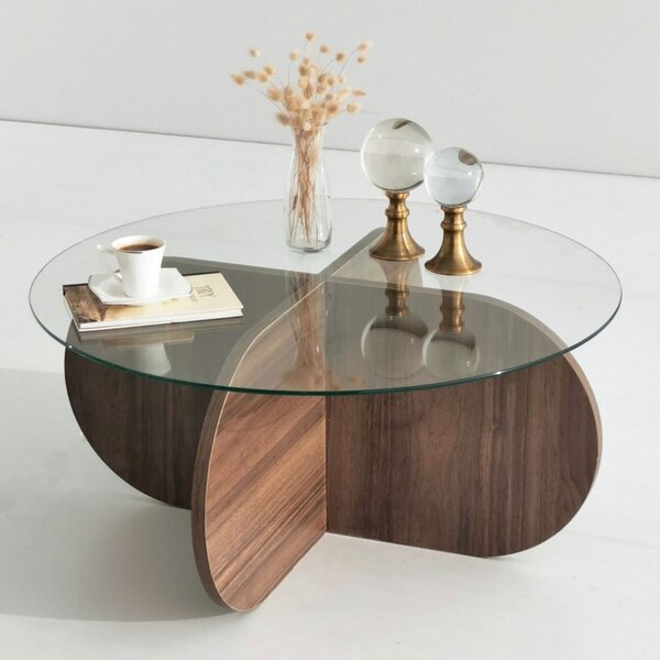 Масичка за кафе Bubble Walnut