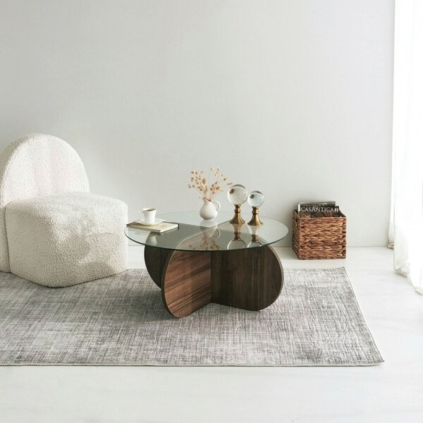 Масичка за кафе Bubble Walnut