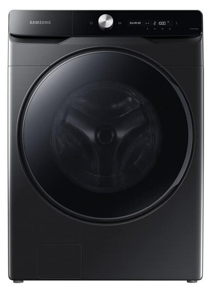 Перална машина Samsung WF20DG8650BVU4, клас A, 20 кг капацитет, 1000 оборота в минута, свободностояща, 68.6cm ширина, AI Control, Bubble Soak, Drum Clean+, черна