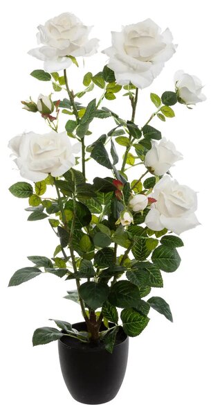 Изкуствено цвете atmosphera Rosebush, 74 cm,Асорти