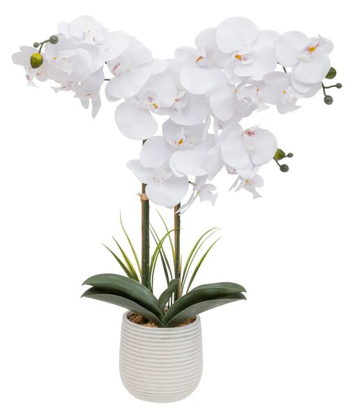 Изкуствено цвете atmosphera Riva Orchid, 60 cm