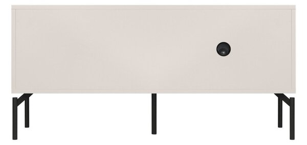 Сиво-бежова маса за телевизор 116x55x42 cm Met Mini – noo.ma