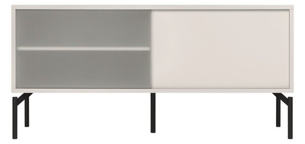 Сиво-бежова маса за телевизор 116x55x42 cm Met Mini – noo.ma