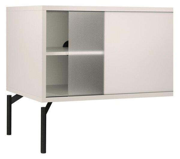 Сиво-бежова маса за телевизор 116x55x42 cm Met Mini – noo.ma