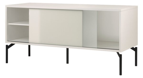 Сиво-бежова маса за телевизор 116x55x42 cm Met Mini – noo.ma