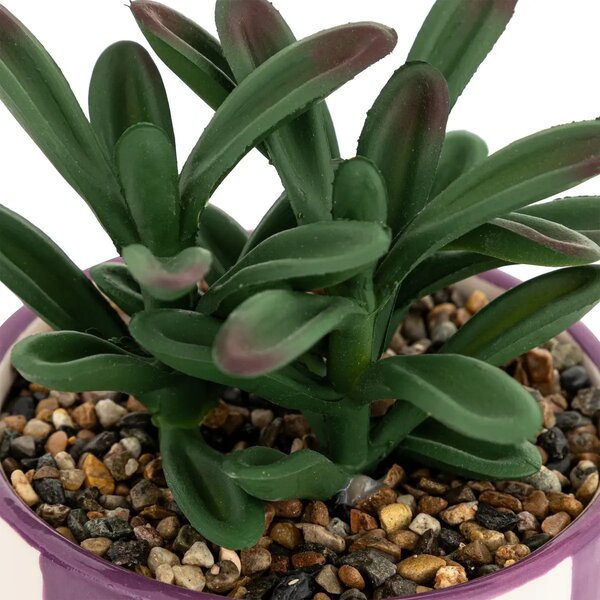 Изкуствено растение atmosphera Deep Purple, 16 cm