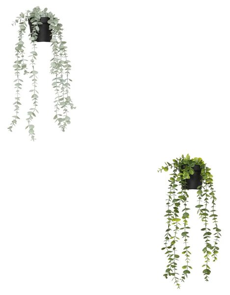 Изкуствено растение atmosphera Merly Eucalyptus, 51 cm, Различни видове