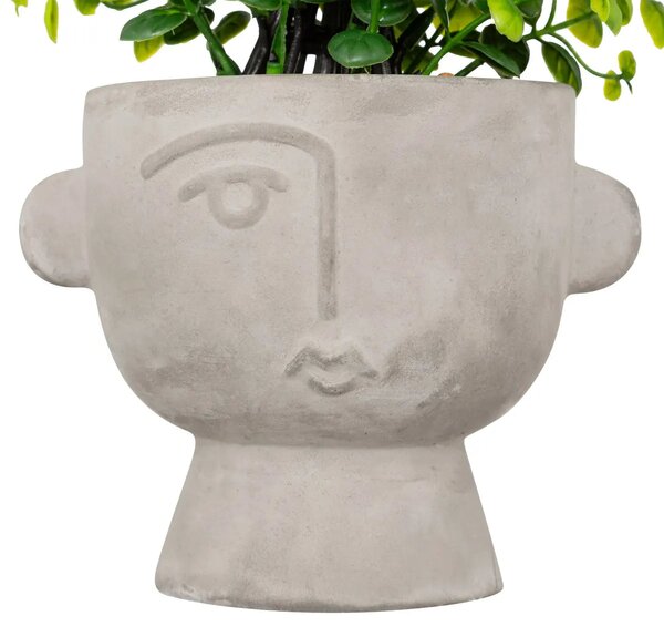 Изкуствено растение atmosphera Dusty Succulent, 22 cm, Различни видове