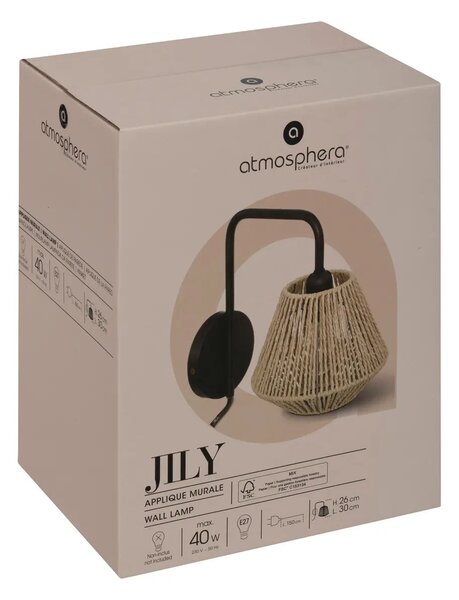 Лампа за стена atmosphera Jily, 18 cm